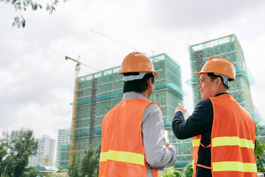 three sixty safety construction workers